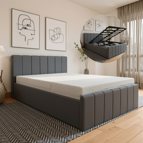 Ottoman storage bed - ottoman,