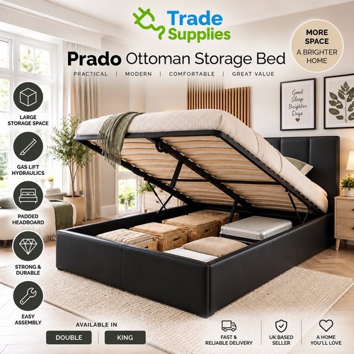 Ottoman storage bed frame - bed,