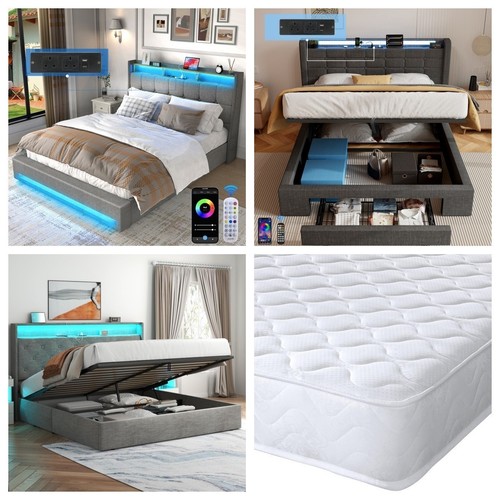 New ottoman storage - storage, led