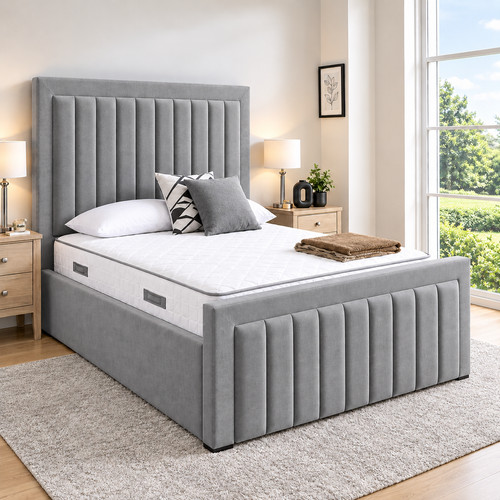 Ottoman gas lift storage - lift, bed