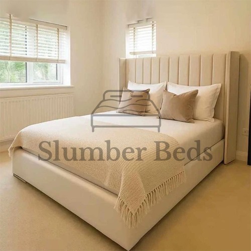 Winged ottoman bed frame - ottoman,