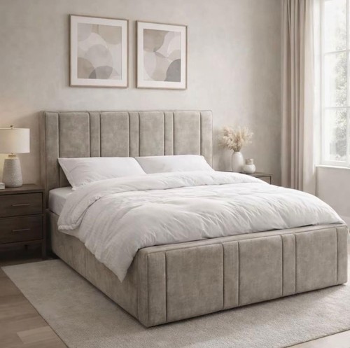 Upholstered ottoman gas - gas, lift