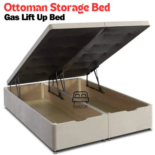 Ottoman storage bed - bed, soft