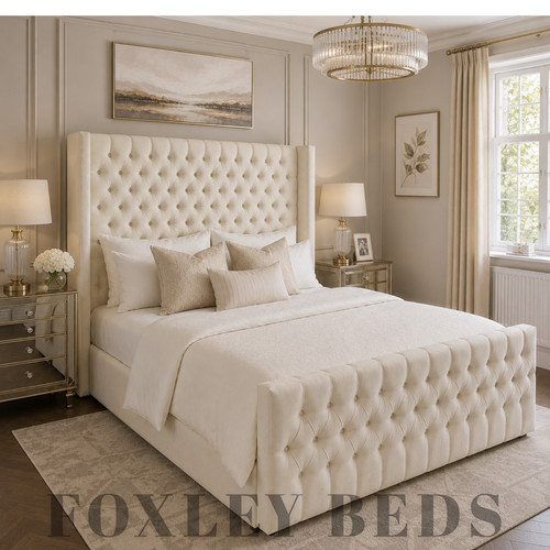 Ottoman bed winged plush - winged,