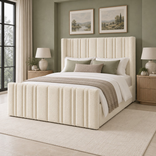Wingback panel teddy boucle - wingback,