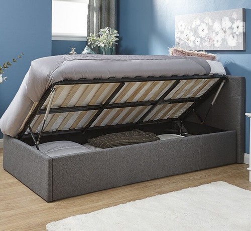 Side lift 3ft ottoman bed - 3ft,
