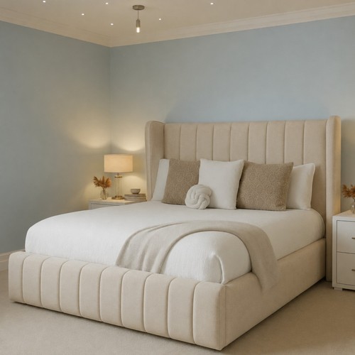 Winged panel bed - winged,