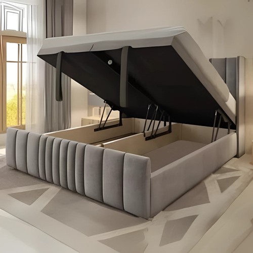 Ottoman divan winged panel - ottoman, bed